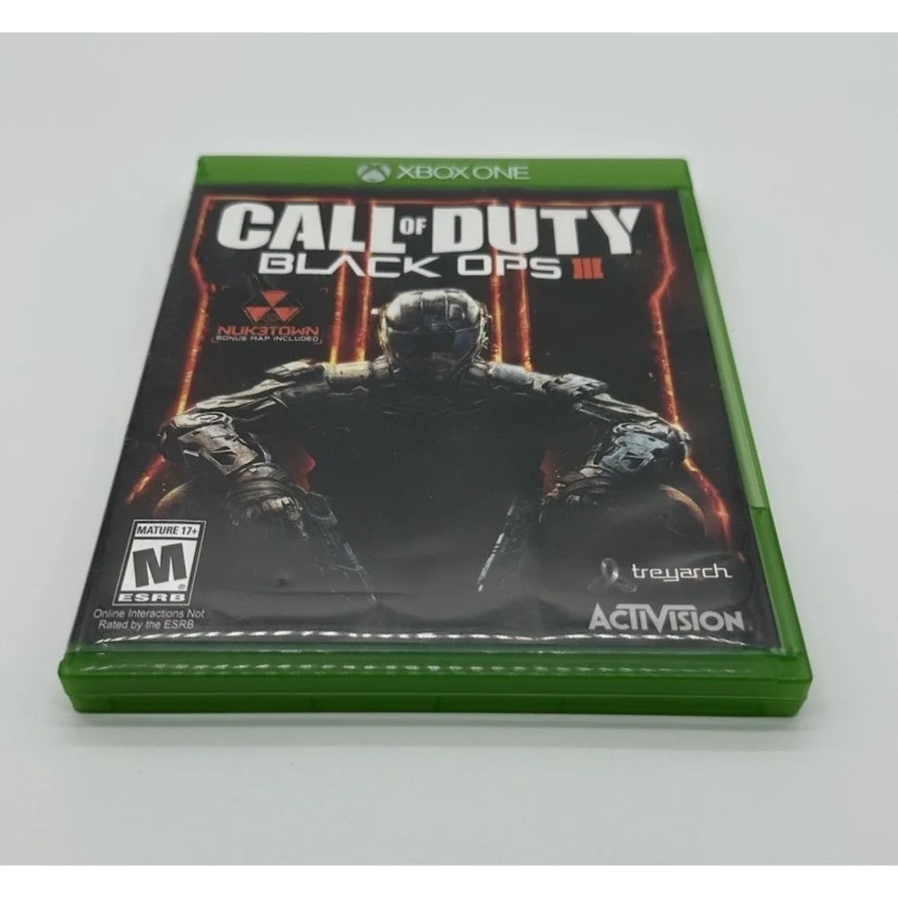 CALL OF DUTY BLACK OPS III MICROSOFT XBOX ONE COMPLETE CIB COMPLETE TESTED WORKS